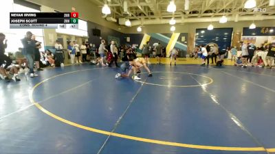 132 lbs Cons. Round 4 - Nevan Irving, Central Florida Wrestling vs Joseph Scott, Archbishop