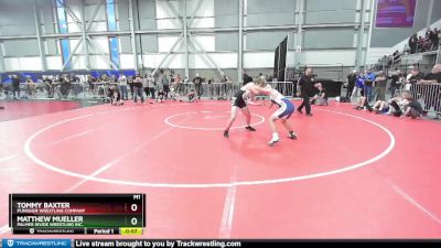 105 lbs Cons. Round 2 - Matthew Mueller, Palmer Divide Wrestling Inc. vs Tommy Baxter, Punisher Wrestling Company