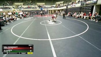 132 lbs Semis & 1st Wrestleback (8 Team) - Will McDermott, North Scott vs AJ Alesch, Holmen