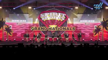 CheerForce San Diego - Riot [2024 L1 Junior - Small Day 1] 2024 Spirit Sports Grand Nationals