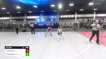 126 lbs Round Of 64 - Cash Andrade, Coachella Valley WC vs Alex Daugherty, Shamrock WC