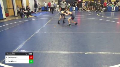 62 lbs Round Of 16 - Ethan Schwartz, All American WC vs Jackson Stickle, Mat Assassins