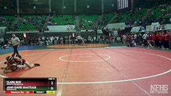 7A 120 lbs Semifinal - Clark Box, Hewitt-Trussville vs John David Shattuck, Grissom Hs