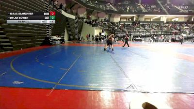 155 lbs Rr Rnd 3 - Isaac Slaughter, Morris Fitness Wrestling Club vs Dylan Bowen, East Jackson Takedown Club