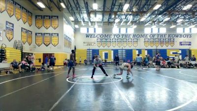 150 lbs Round 2 (8 Team) - Zeke Johnson, Kongkrete WC vs Jeremiah Johnson, Team First Strike WC