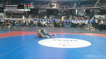 7A 175 lbs Cons. Round 3 - William Hannum, Oak Mountain vs Malcolm White, Dothan HS