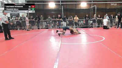 136 lbs Rr Rnd 3 - Matthew Peterson, Islip Hs/kd Trained vs Frankie Rella, Bitetto Trained