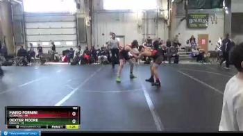 140 lbs Round 1 (6 Team) - Mario Fornini, Scorpions vs Dexter Moore, Eagle X