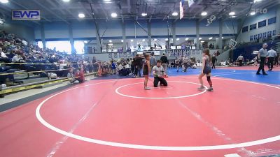 58 lbs Rr Rnd 3 - Camdyn Terrell, Springdale Youth Wrestling Club vs Pailynn Stearns, Panther Youth Wrestling-CPR