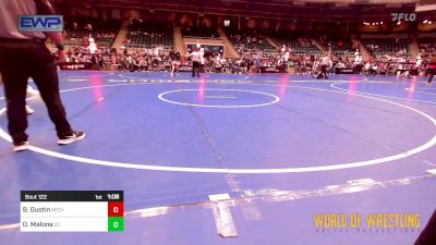 84 lbs Quarterfinal - Brody Gustin, Michigan Premier Wrestling Club vs Dane Malone, X-Calibur