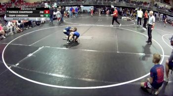 65 lbs Champ. Round 2 - Tripp Chrisman, York Wrestling Club vs Patrick Chartrand, Junior Titans Wrestling Club