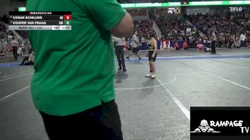 110 lbs Champ. Round 1 - Cooper Van Praag, Derby vs Cogan Schilling, Goodland WC