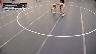 12U - 135 lbs Champ. Round 2 - Braxton Miller, Scott West Panthers Wrestling Club vs Henry Neisius, Rosemount Irish Wrestling