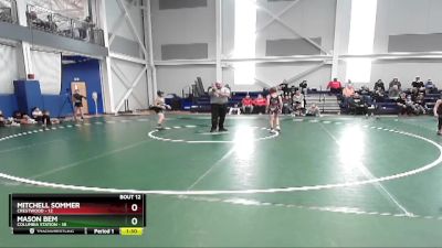 70 lbs Round 4 (6 Team) - Mason Bem, Columbia Station vs Mitchell Sommer, Crestwood