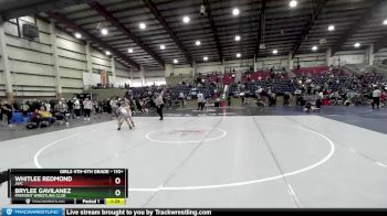 110+ 3rd Place Match - Whitlee Redmond, JWC vs Brylee Gavilanez, Fremont Wrestling Club