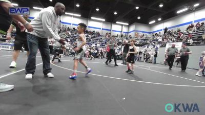 46 lbs Quarterfinal - Brantley Clipper, Norman North vs Antonio Gonzales, Standfast