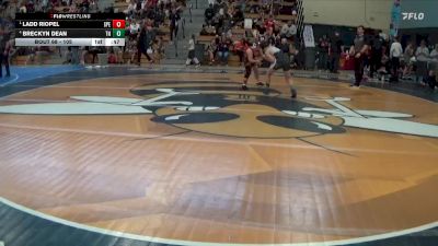 105 lbs Semifinal - Ladd Riopel, Spearfish vs Breckyn Dean, Team Nazar