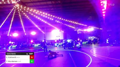 62 lbs Consolation - Cannon Eckhardt, Backyard Brawlers vs Trenton Wurdeman, Unattached