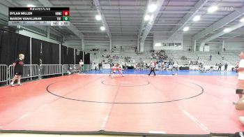 160 lbs Rr Rnd 3 - Dylan Miller, OBWC Red vs Mason VanAllman, The Shop 814