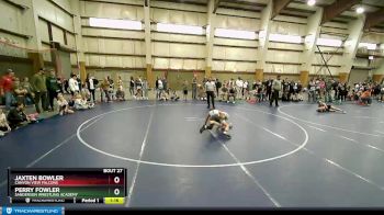 90 lbs 1st Place Match - Perry Fowler, Sanderson Wrestling Academy vs Jaxten Bowler, Canyon View Falcons