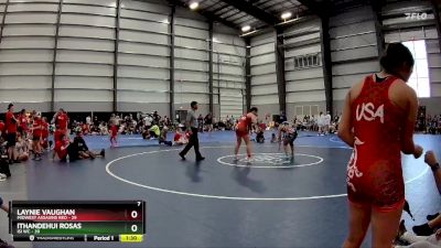 164 lbs Quarters - ITHANDEHUI ROSAS, ISI WC vs Laynie Vaughan, Midwest Assasins Red