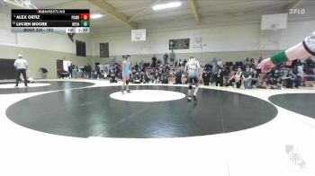 103 lbs Champ. Round 2 - Alex Ortiz, Team Selma vs Lucien Moore, Beast Bay Wrestling Club