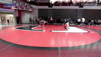 125 lbs Round Of 16 - Brenlie Peacock, McLoud vs Sayben Owen, Perry Girls Wrestling Club