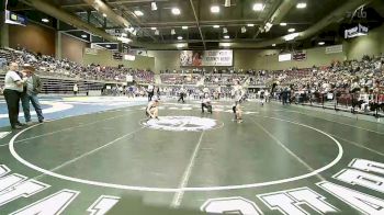 2A 106 lbs Champ. Round 1 - Max McKinlay, North Sevier vs Carlos Barajas, Duchesne