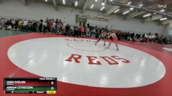 157 lbs Cons. Round 2 - John Ocelnik, Arvada vs Adrian Czyszczon, Windsor