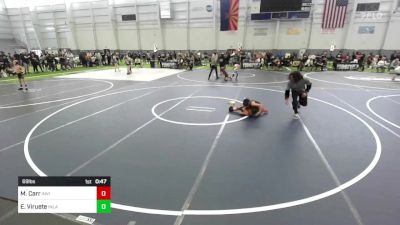 69 lbs Consolation - Mason Carr, Invictus vs Elijah Viruete, Inland Elite