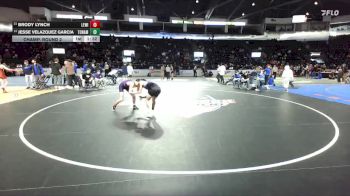 120 lbs Champ. Round 2 - Brody Lynch, Lewiston vs Jesse Velazquez Garcia, Tonasket