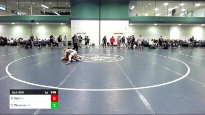 126 lbs Round Of 128 - Brody Kell, MO vs Garrison Weisner, OH