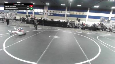 88 lbs Round Of 16 - Shion Holmes, St Louis Warrior vs Cooper Murray, Grindhouse WC