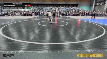 120 lbs Consi Of 16 #1 - Diego Chacon, Juggernaut Wrestling Club vs Hayden Alexander Garcia, Silvaback Training Center