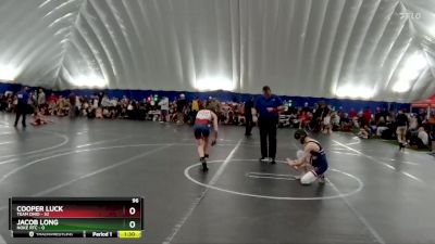 96 lbs Round 6 (8 Team) - Cooper Luck, Team Ohio vs Jacob Long, Noke RTC