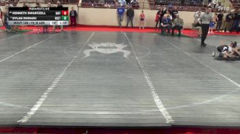 70_B lbs Round Of 32 - Kenneth Swartzell, Mifflin County vs Dylan Dudash, West Middlesex