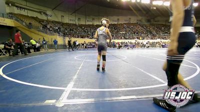 88 lbs Quarterfinal - Wyatt Williams, Choctaw Ironman Youth Wrestling vs Titus Tate, Marlow Outlaws