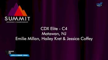 CDX Elite - C4 [2025 L4.2 Senior - Small Prelims] 2025 The D2 Summit