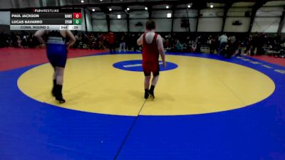 U12 FS - 135 lbs Champ. Round 2 - Kaleb Sutton, Mat Rats Rebooted Wrestling vs Gabe Baumann, Thunder Mountain Wrestling Club