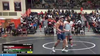 145 lbs Cons. Round 2 - Cole Farren, YORKVILLE (HS) vs Isaac Gayton-reilly, Chicago (ST. RITA)