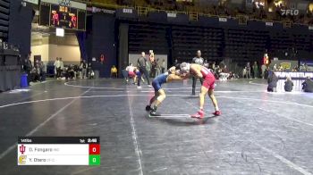 141 lbs Round Of 16 - Dan Fongaro, Indiana vs Yuta Otero, Chattanooga