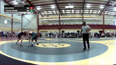 285 lbs Champ. Round 1 - Cole Ditzig, Brecksville vs Trayvn Boger, South Summit