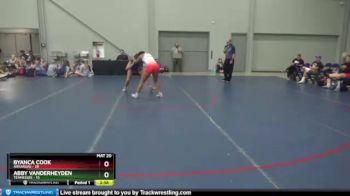 132 lbs Semis & 1st Wrestleback (8 Team) - Byanca Cook, Arkansas vs Abby Vanderheyden, Tennessee