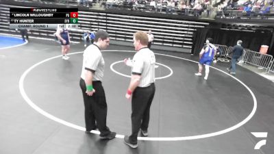 6A 285 lbs Champ. Round 1 - Ty Hunter, Syracuse vs Lincoln Willoughby, Pleasant Grove