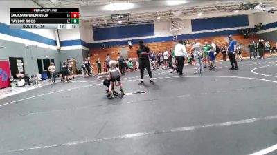 50 lbs Cons. Semi - Taylor Ross, Summerville Take Down vs Jackson Wilkinson, Beaufort Bull Sharks WC