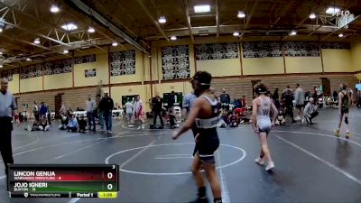 84 lbs Round 3 (10 Team) - Lincon Genua, Warhawks Wrestling vs Jojo Igneri, Buxton