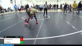 163 lbs Quarterfinal - D`Marion Melton, Granby vs Dillon Fitzpatrick, Williamsburg Wrestling Club
