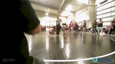 52 lbs Quarterfinal - Reno Ramos, Team Tulsa Wrestling Club vs Taquan Mizzell, Tahlequah Wrestling Club