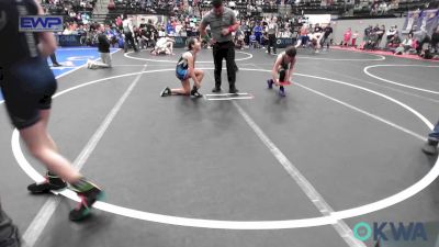 98 lbs Rr Rnd 4 - Alexis Johnson, Watonga Blaine County Grapplers vs Emily Bryson, Hennessey Takedown Club