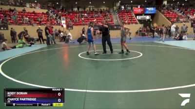 135 lbs Round 1 - Kody Doran, MO vs Chayce Partridge, AR